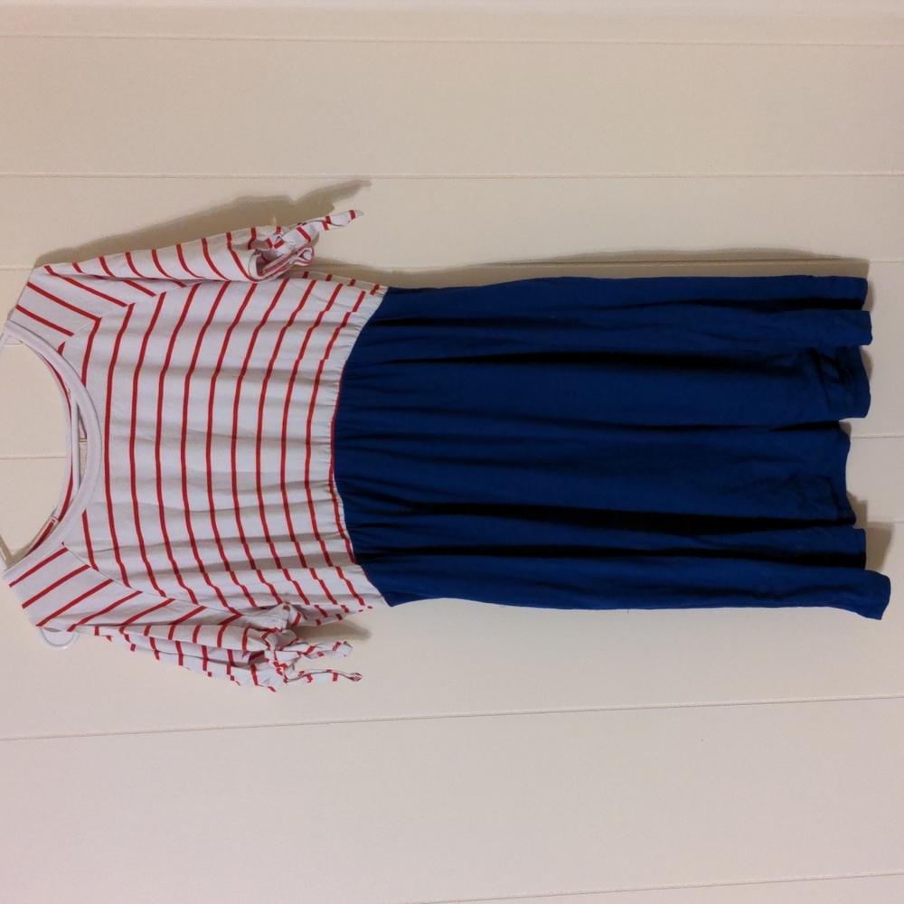 Open shoulder dress